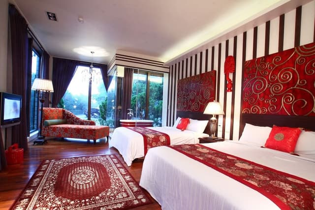 Comfort Quadruple Room, 2 Double Beds (A)