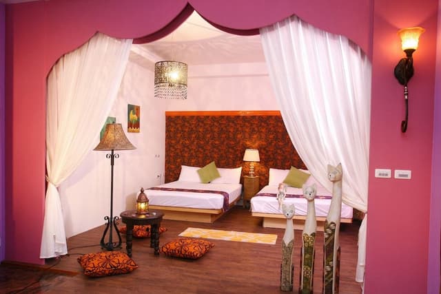 Comfort Quadruple Room, 2 Double Beds (A)