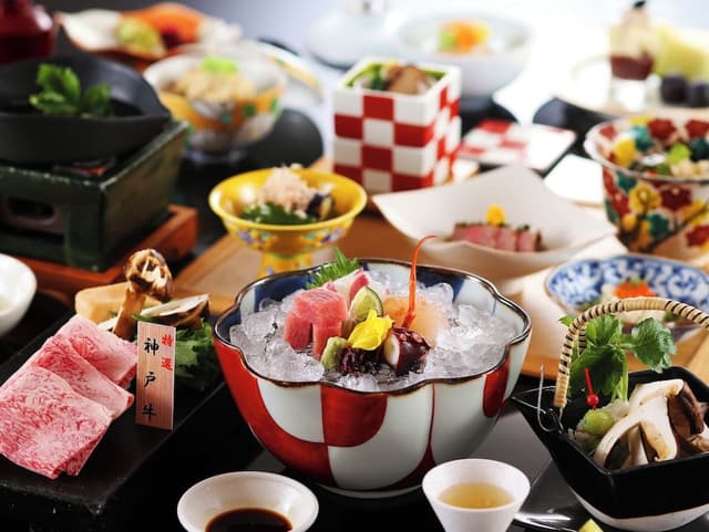 Golden Hot Spring Open-Air Bath Twin Room,Garden View, Kobe Beef Kaiseki, Non Smoking (Meal in Room)