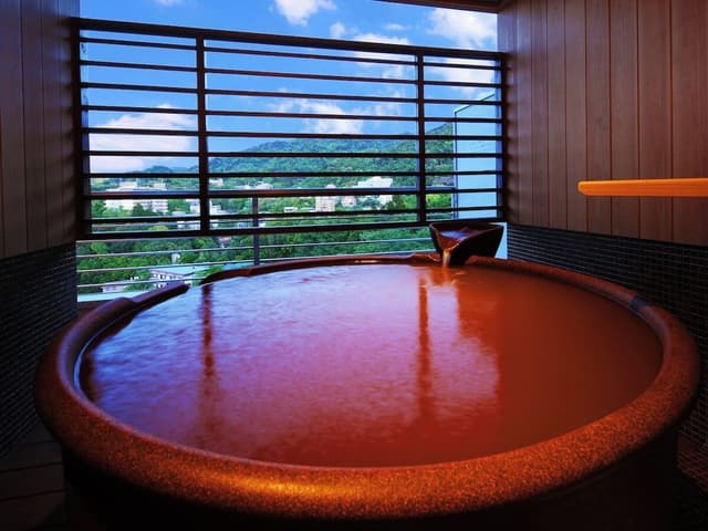 Golden Hot Spring Open-Air Bath Twin Room,Garden View, Kobe Beef Kaiseki, Non Smoking (Meal in Room)