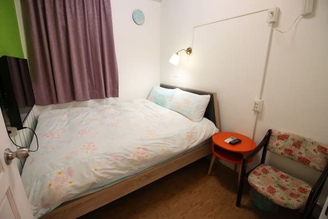 Basic Double Room, 1 Double Bed, Shared Bathroom