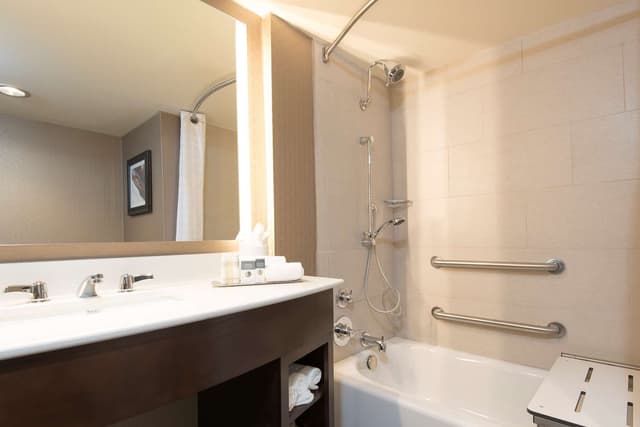 1KNG 2 RM MOBILITY ACCESS SUITE W/TUB-SOFABED