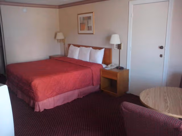 Deluxe Room, 1 King Bed, Refrigerator & Microwave