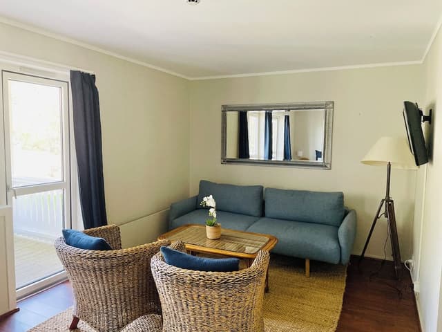 Juniorsuite med dobbeltseng og sovesofa