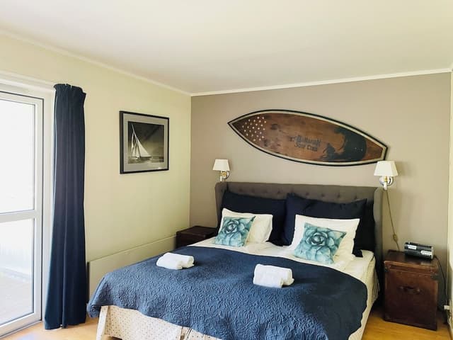 Juniorsuite med dobbeltseng og sovesofa