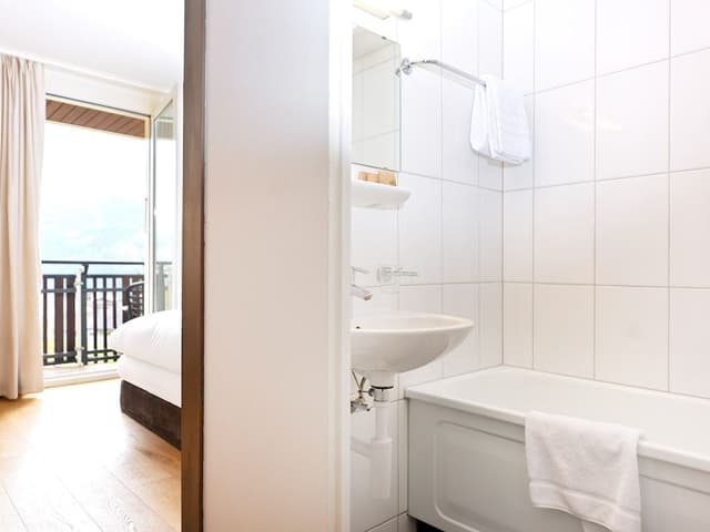 Single Room, Balcony, Mountain View (Jungfrau)