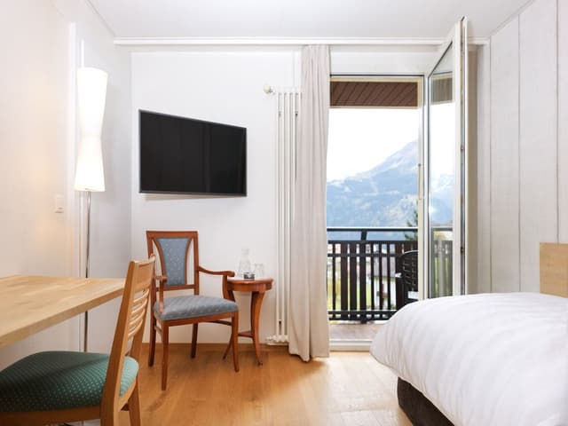 Single Room, Balcony, Mountain View (Jungfrau)