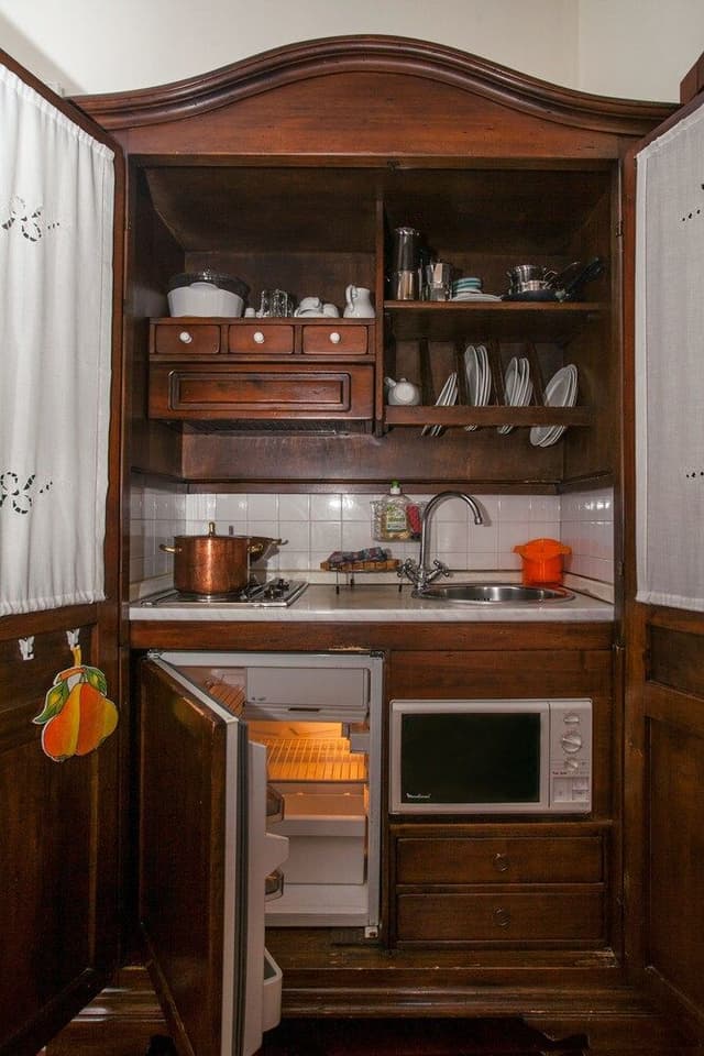 Studio, Kitchenette, City View
