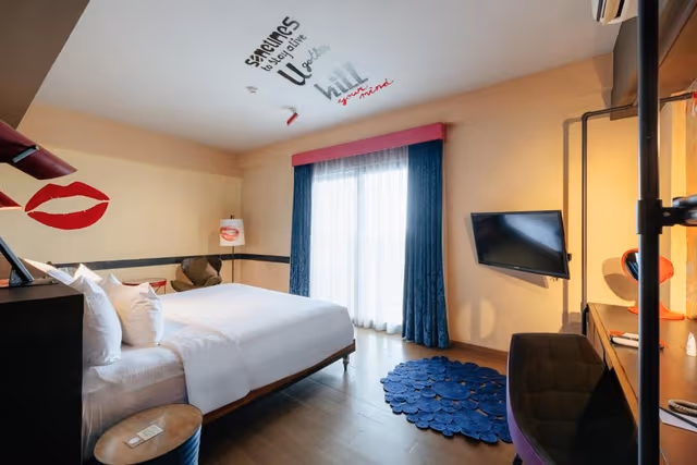 Dash Deluxe Double Room with Pool View with Free 2 Bottles Beer