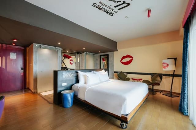 Dash Deluxe Double Room with Pool View with Free 2 Bottles Beer