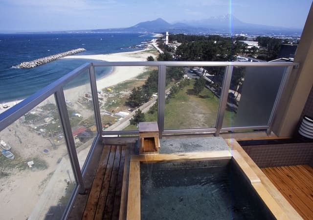 Japanese Style Room for 6 people with Sea view Open-air Bath