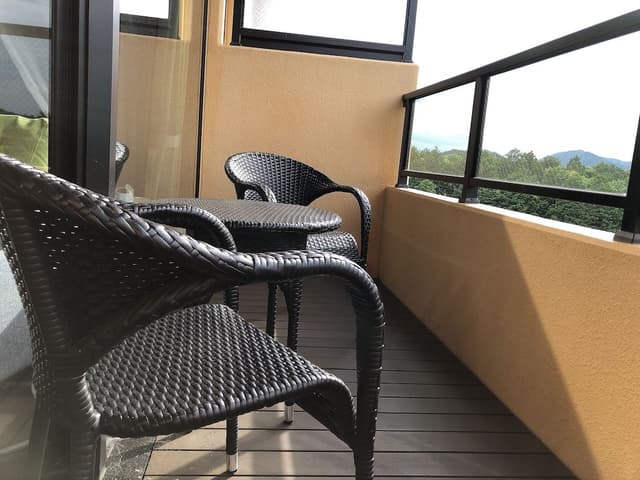 Japanese Western Style Twin Room with Japanese Futon and Private Open-air Bath, Non-Smoking