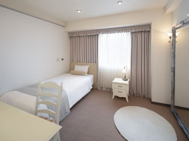 Ladies Single Room, Non Smoking (Eco Plan - No Cleaning Service)