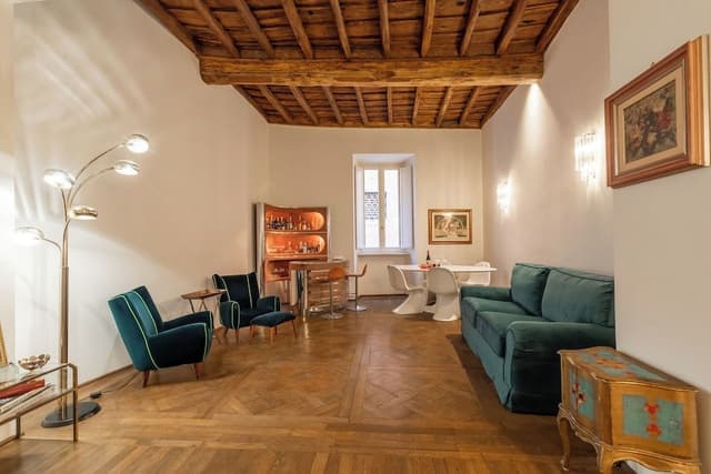 Chic and style 2 Bedroom Apartment with patio (Via Giulia 171)