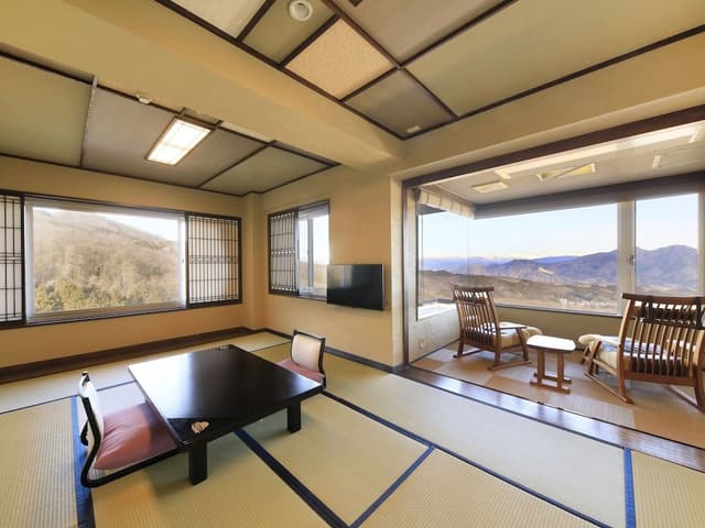 Japanese-Style Superior Room (12 tatami) with Mountain View, Non-Smoking