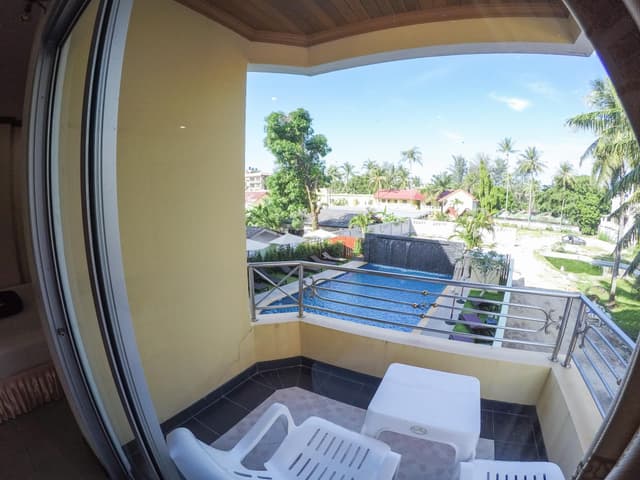 Superior Pool View Room with Balcony