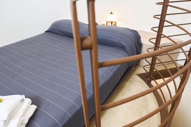 Romantic Double Room (Acero Celeste)