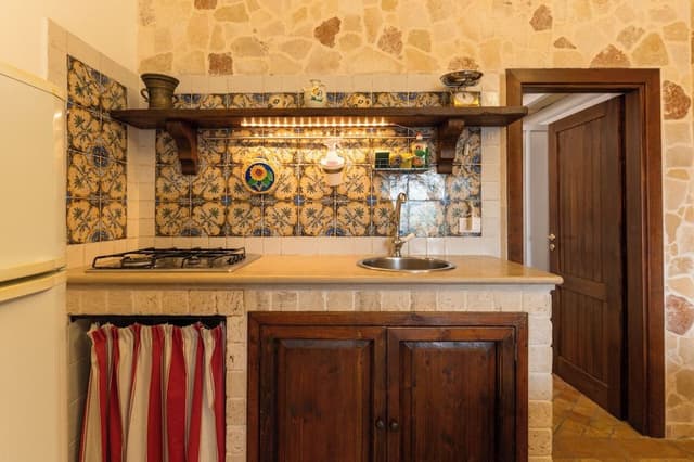 Family Apartment, 2 Bedrooms, Kitchen, Garden View