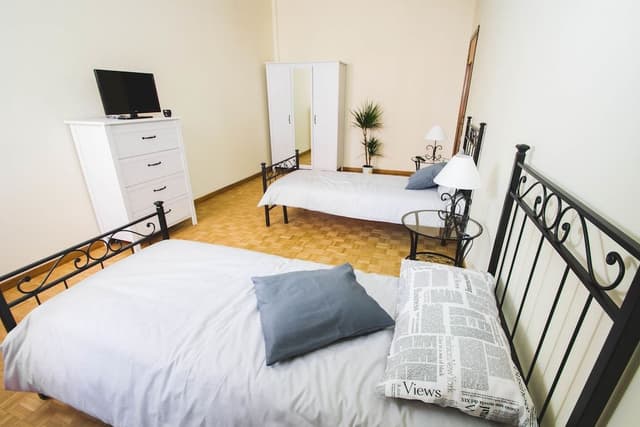 Twin Room, Shared Bathroom