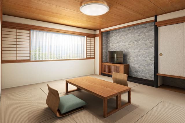 [Non-Smoking] Japanese Room 10 Tatami + 8 Tatami without Bath