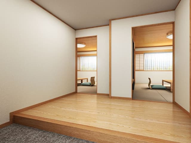 [Non-Smoking] Japanese Room 10 Tatami + 8 Tatami without Bath