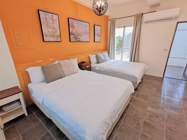 Family Quadruple Room, 2 Double Beds, Mountain View