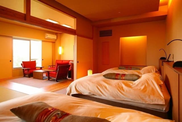 Special Room (8 tatami mat, triple bed, living room) Non Smoking