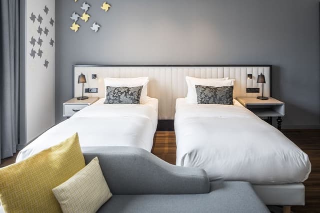 Deluxe Studio, 2 Twin Beds