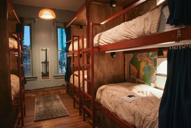 Map (Single Bed in 7-Person Female Only Dorm)