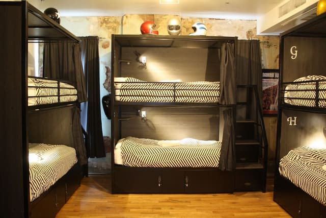 Vintage Biker (Single Bed in 10-person Mixed Dorm)