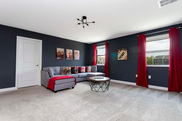 House, Multiple Beds (1520 FD 6BR Luxury Villa Pool, Game R)