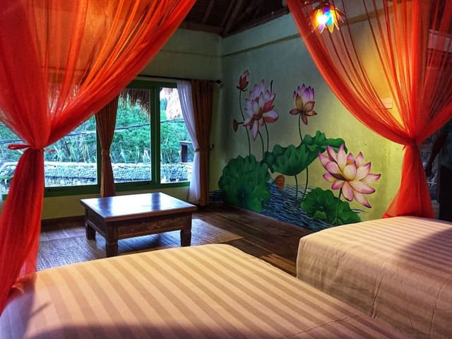 Deluxe Villa, 2 Bedrooms, Bathtub, Pool View