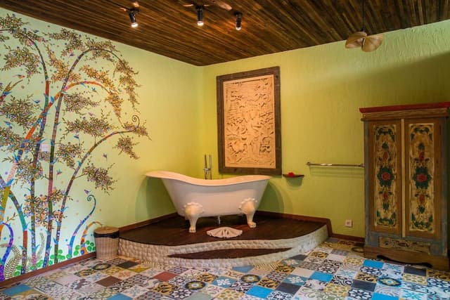 Deluxe Villa, 1 Bedroom, Bathtub, Pool View