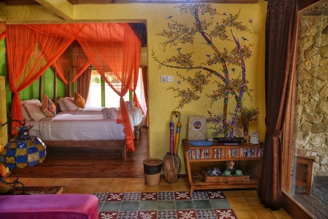 Deluxe Villa, 2 Bedrooms, Bathtub, Pool View