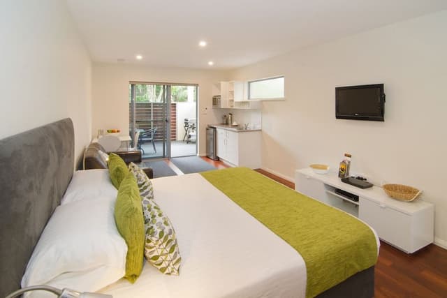 Deluxe Studio, 1 King Bed, Garden View