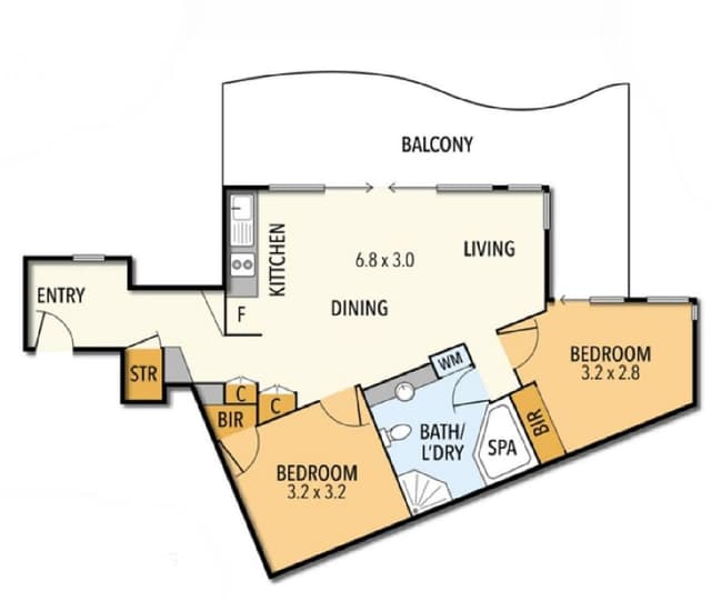 Executive Apartment, 2 Bedrooms, Balcony, Partial Ocean View