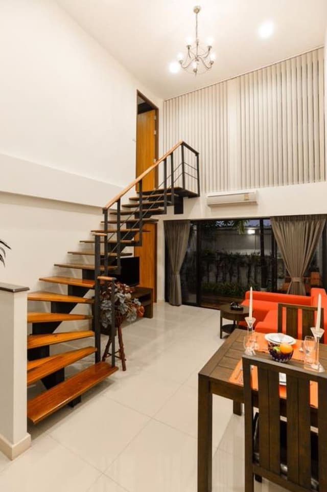 Duplex, 2 Bedrooms, Balcony, Garden View