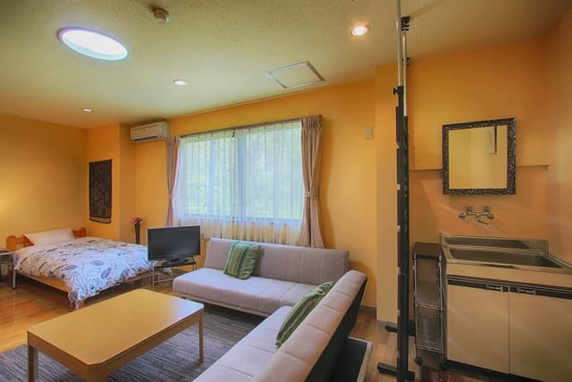 Twin Room with Sofa Bed, Shared Bathroom