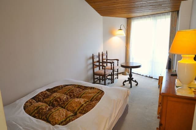 [Mountain View] Semi-Double Room (Halfboard: Buffet) (Bed Width: 130cm), Non Smoking