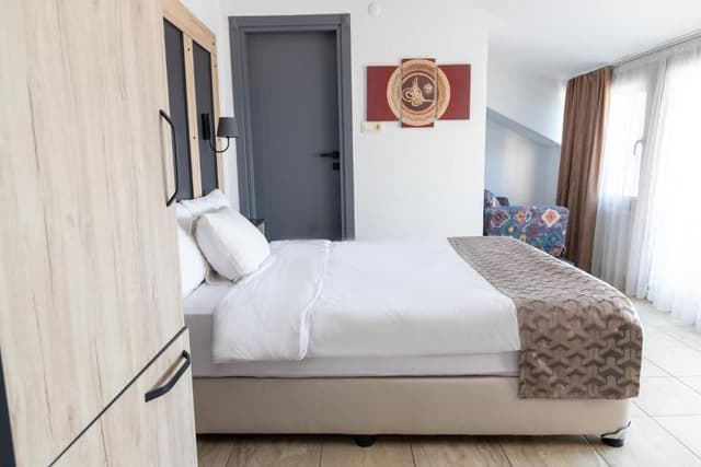 Attic Double Room with Sea View and Balcony