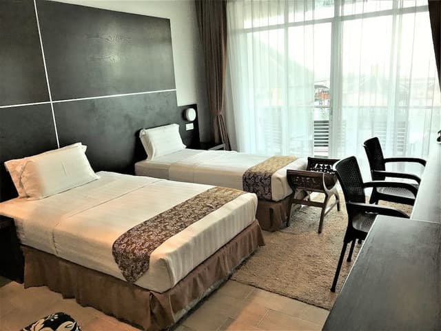 Deluxe Twin Room, Sea View