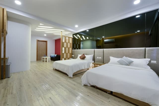 Deluxe Quadruple Room, Sea View