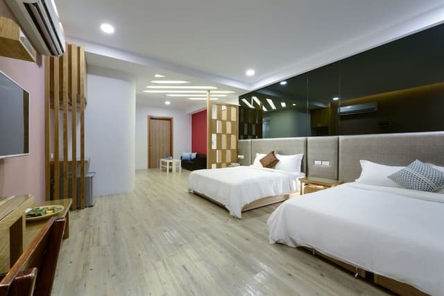 Deluxe Quadruple Room, Sea View