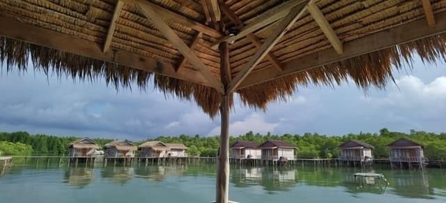 Wooden Sea View Room
