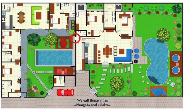 Unique Four Bedroom Villa