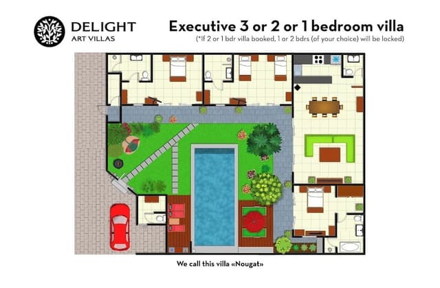 Executive One Bedroom Villa