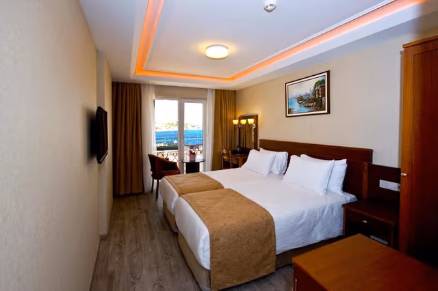 Double or Twin Room with Bosphorus View