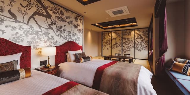 [Yamagami] Twin Beds Room & Japanese Room (8 tatami) Non Smoking