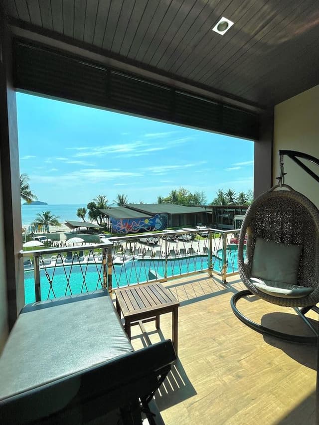 Superior Building Pool View