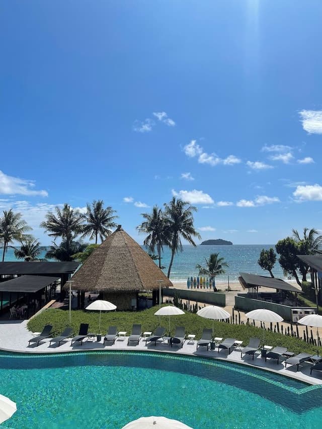 Superior Building Pool View